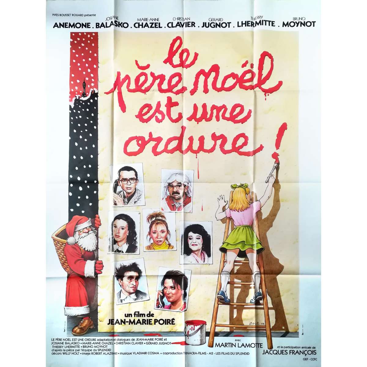 LE PERE NOEL EST UNE ORDURE Movie Poster 47x63 In