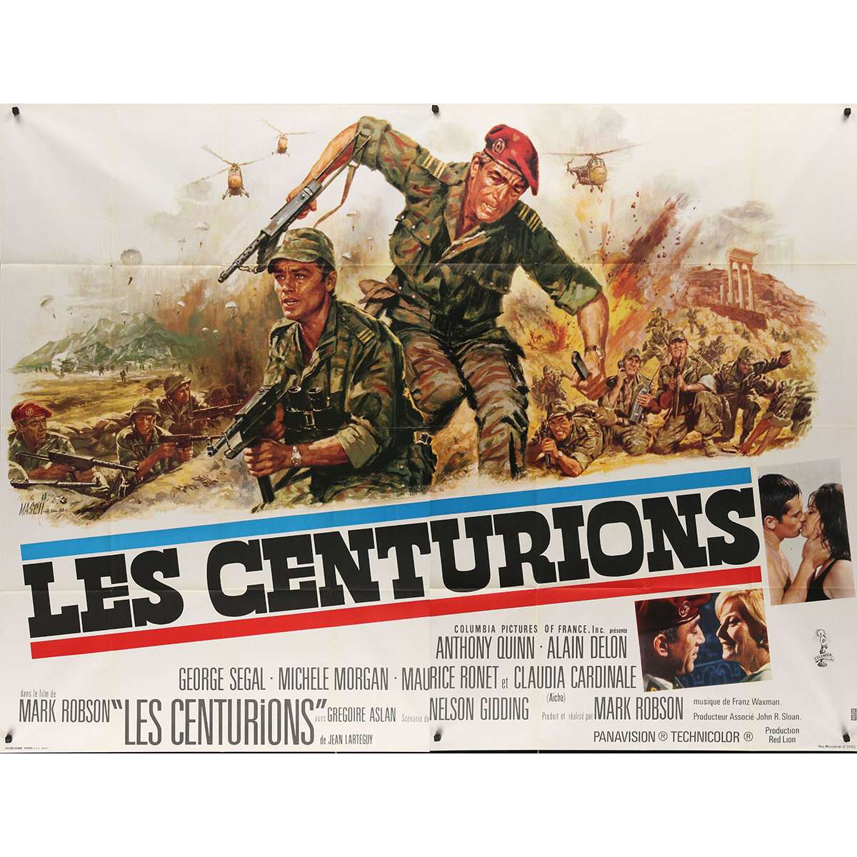 Affiche De Cin Ma Fran Aise De Les Centurions X Cm