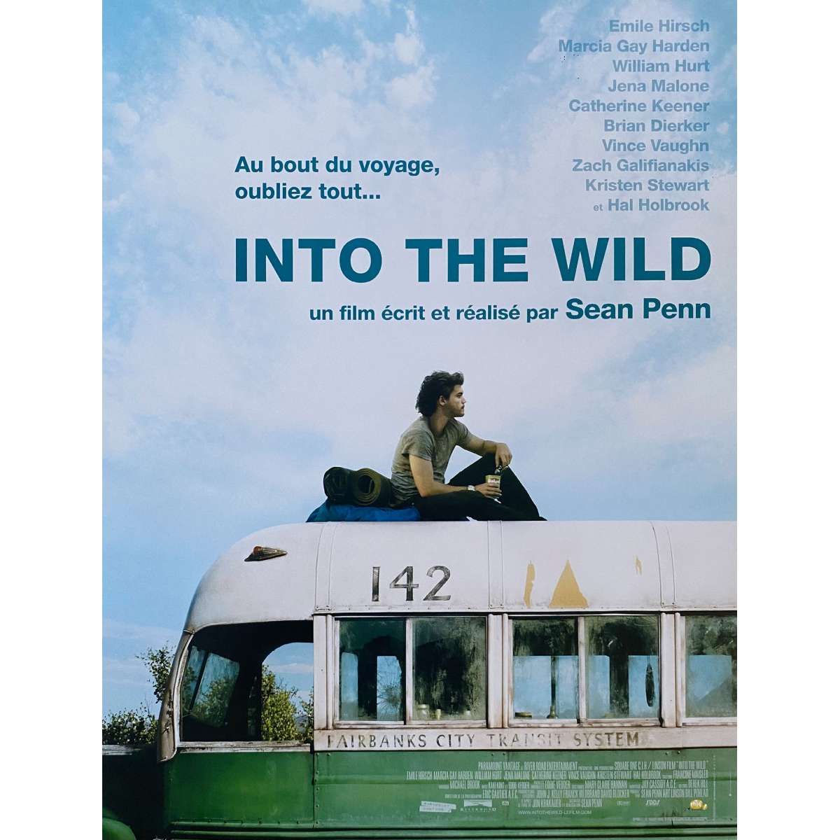 Affiche de film française de INTO THE WILD 40x54 cm