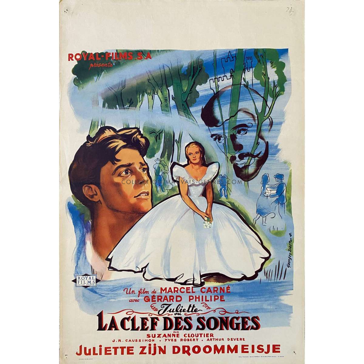 Affiche De Cin Ma Belge De Juliette Ou La Clef Des Songes X Cm