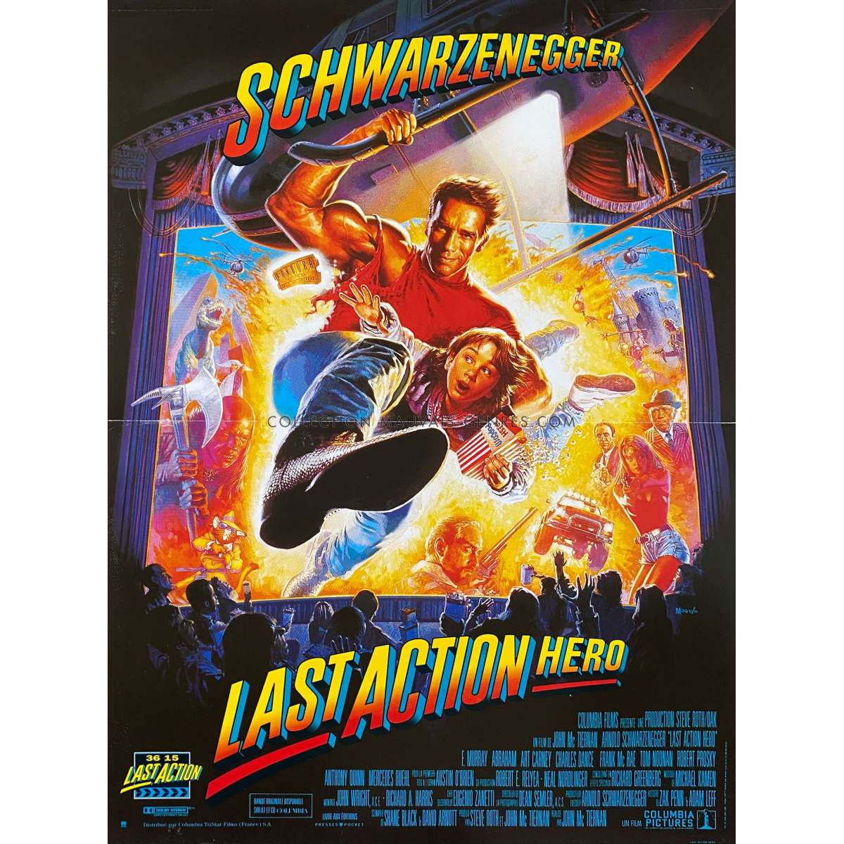 Affiche De Cin Ma Fran Aise De Last Action Hero X Cm