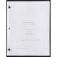 LORD OF THE RINGS: THE FELLOWSHIP OF THE RING US Movie Script Date: 2001 - 119p -Shooting Script 9x12 - 2001 - Peter Jackson,
