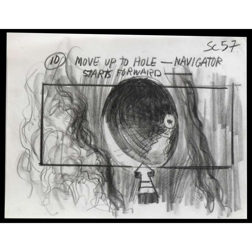 DUNE Storyboard N1 22x28 - 1984 - Kyle McLachlan, David Lynch