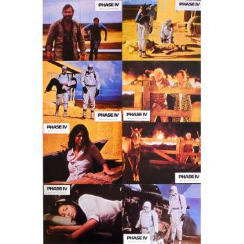 PHASE IV French Lobby Cards 9x12 '74 x12 Saul Bass