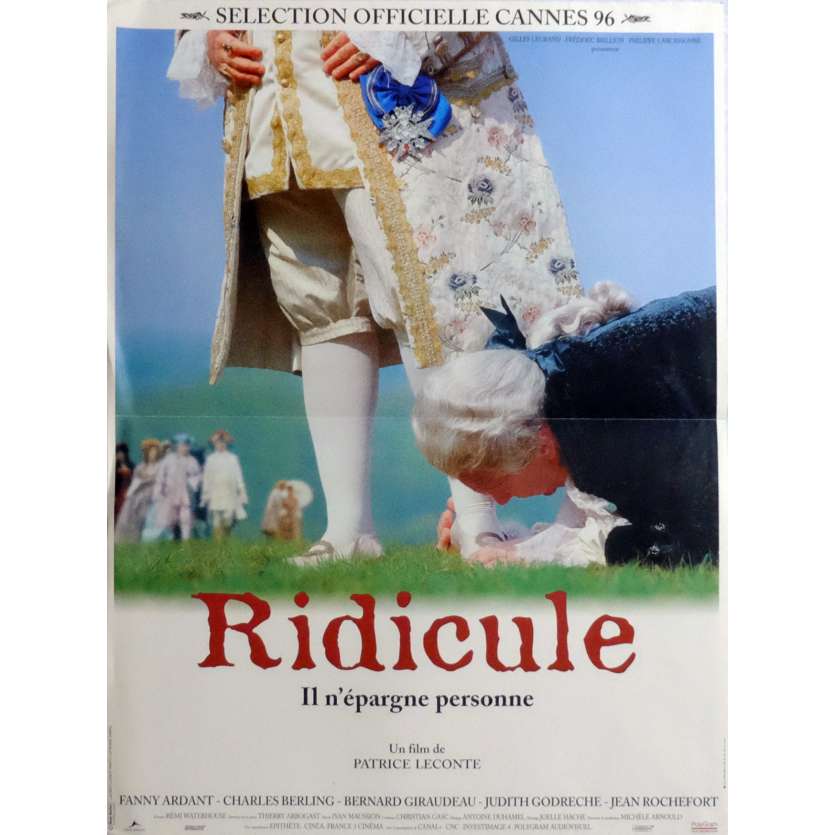 RIDICULE Affiche de film 40x60 cm - 1996 - Charles Berling, Patrice Leconte