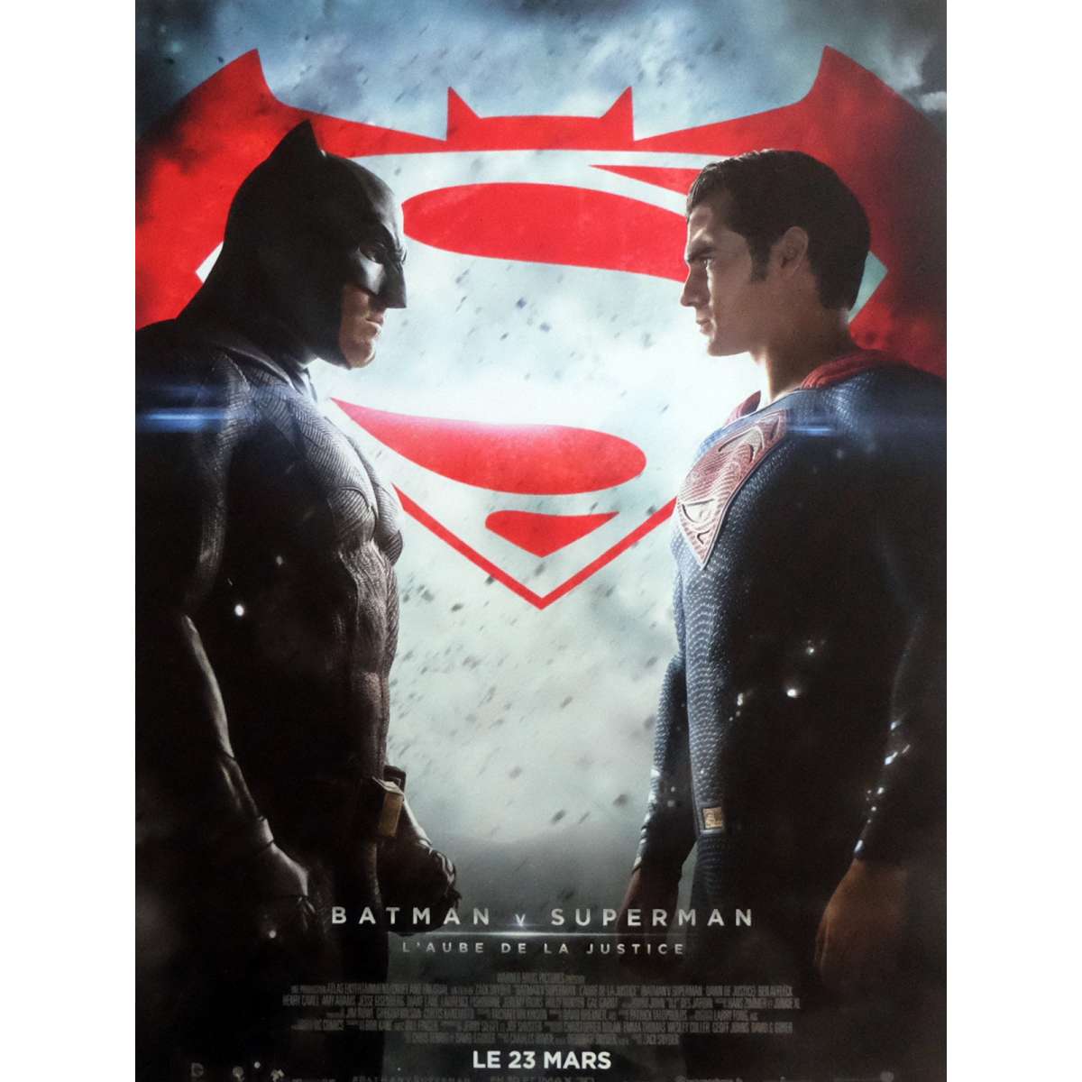 BATMAN VS SUPERMAN Movie Poster Def.