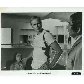 SOLEIL VERT Photo de presse N06 20x25 cm - 1973 - Charlton Heston, Richard Fleisher