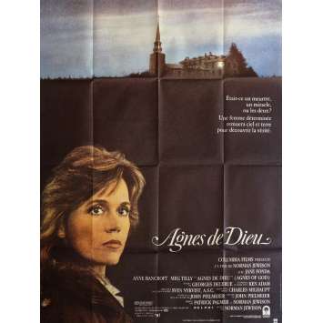 AGNES DE DIEU Affiche de film 120x160 cm - 1985 - Jane Fonda, Norman Jewison