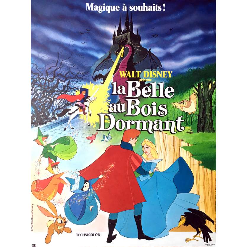 Affiche De LA BELLE AU BOIS DORMANT