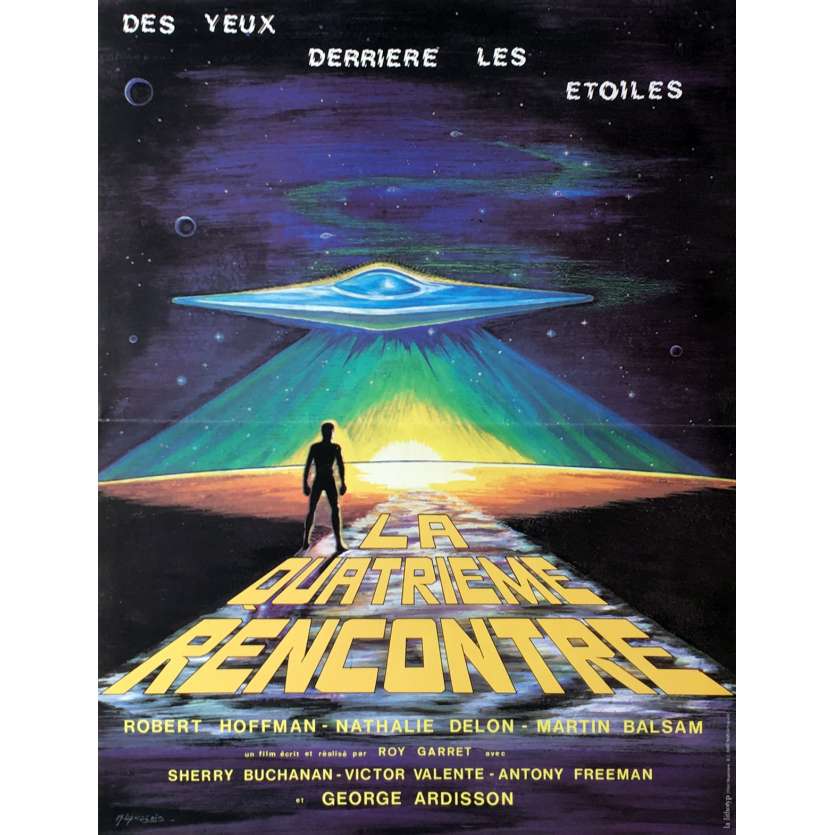 LA QUATRIEME RENCONTRE Affiche de film 40x60 cm - 1978 - Science-fiction, Extra-terrestre
