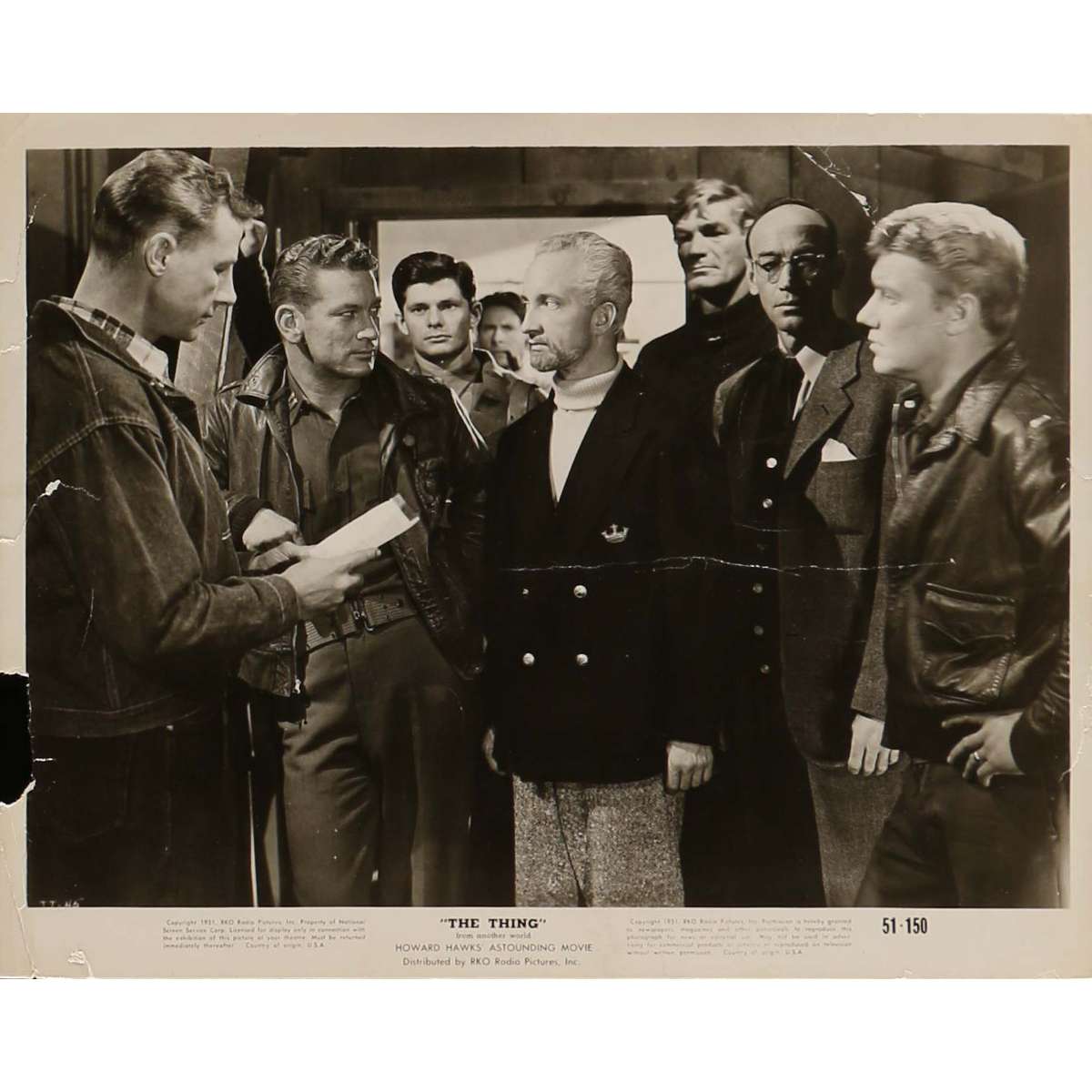 THE THING FROM ANOTHER WORLD Movie Still 8x10 in. - N04 1951 - Howard Hawks, Ke ...