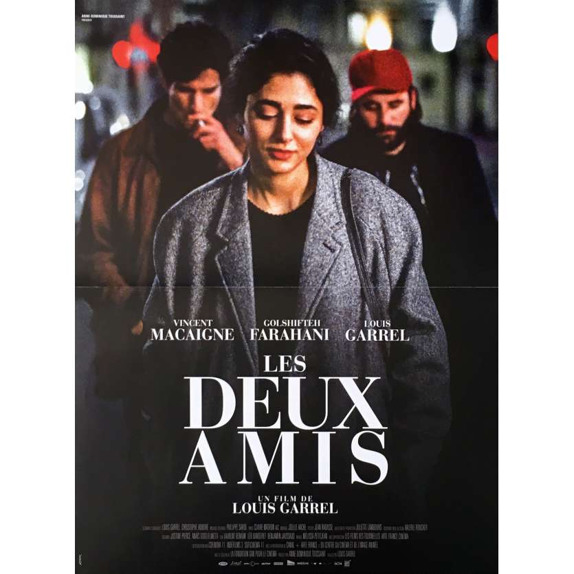 DEUX AMIS Affiche de film 40x60 cm - 2015 - Golshfiteh Farahani, Louis Garrel