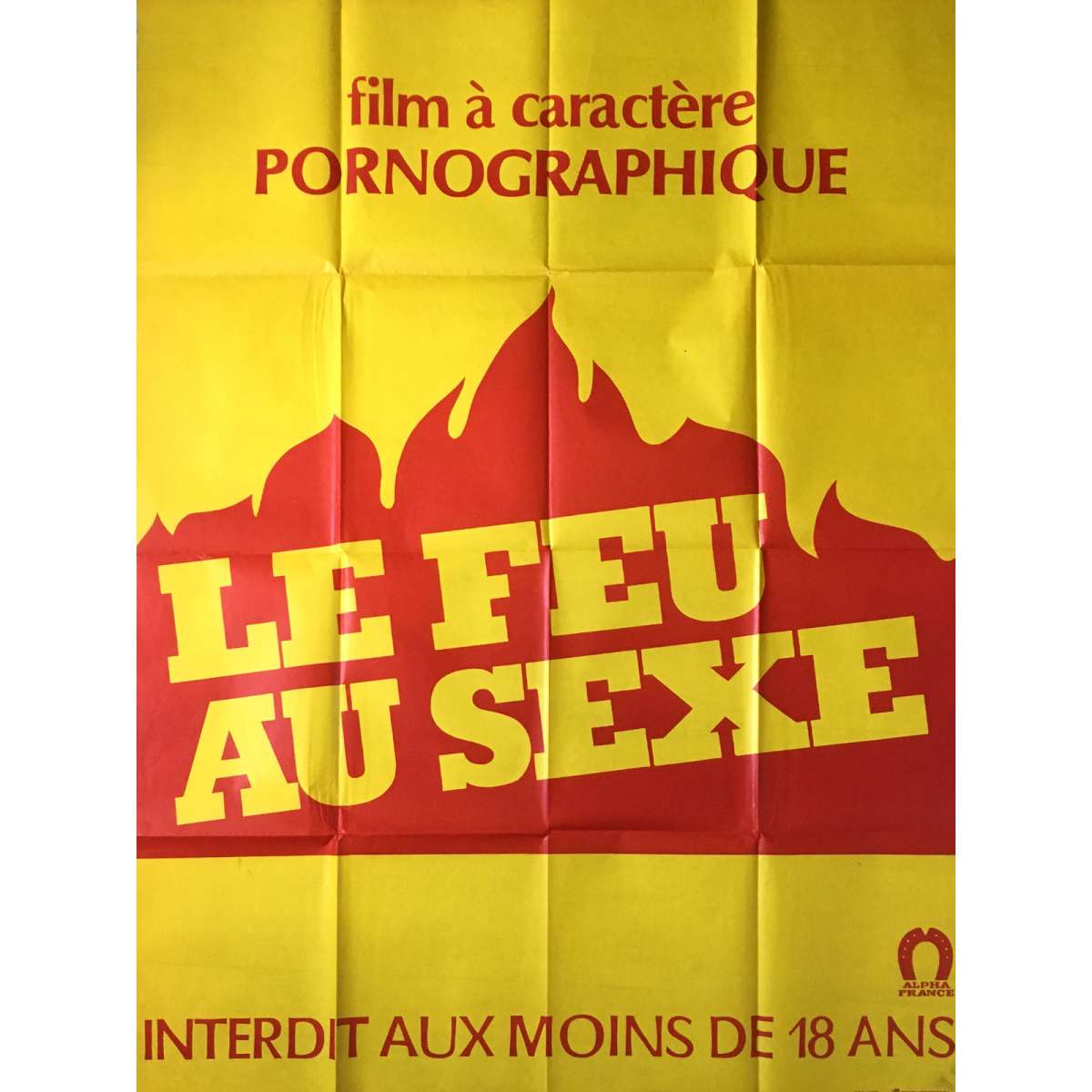 Affiche érotique De Le Feu Au Sexe 3430