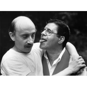 RETENEZ-MOI OU JE FAIS UN MALHEUR Photo de presse N02 - 18x24 cm. - 1984 - Jerry Lewis, Michel Gérard