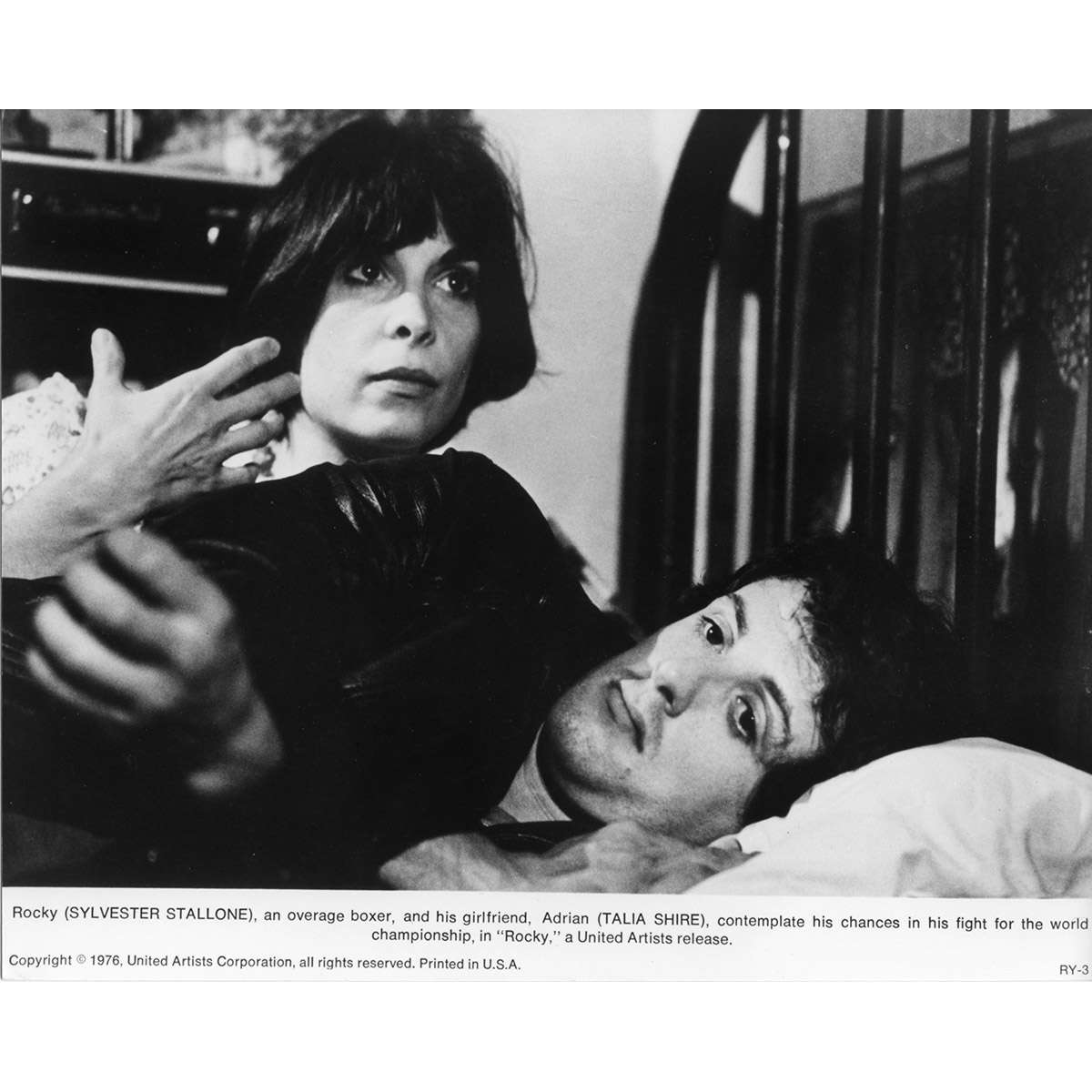 ROCKY Movie Still N01 - 8x10 in. - 1976 - John G. Avildsen, Sylvester Stallone ...1200 x 1200