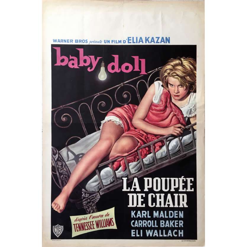 LA POUPEE DE CHAIR Affiche de film - 35x55 cm. - 1956 - Karl Malden, Elia Kazan