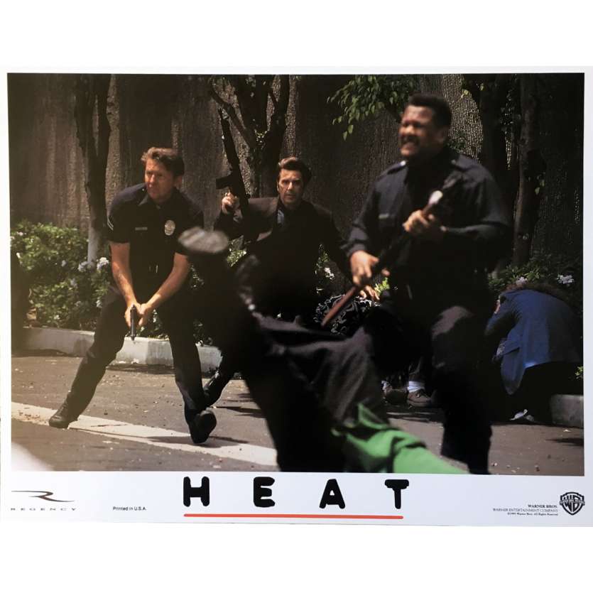 HEAT Lobby Card N05 - 11x14 in. - 1995 - Michael Mann, Robert de Niro, Al Pacino