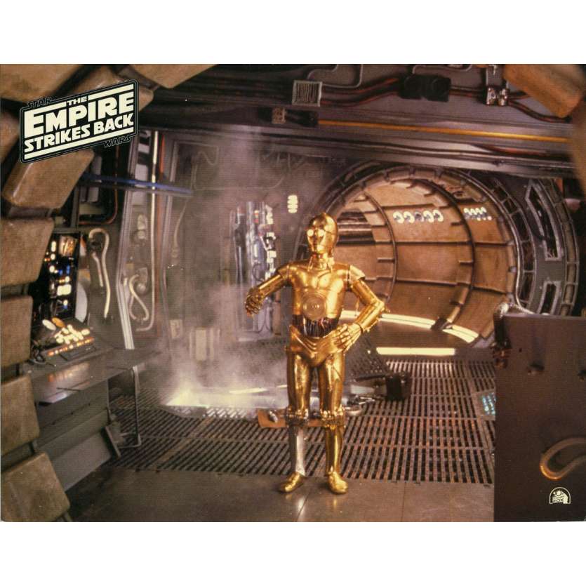 STAR WARS - L'EMPIRE CONTRE ATTAQUE Photo de film N01-EN - 21x30 cm. - 1980 - Harrison Ford, George Lucas