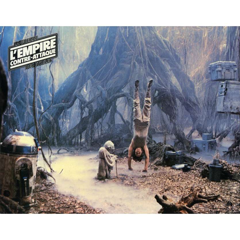 STAR WARS - EMPIRE STRIKES BACK Lobby Card N05 - 9x12 in. - 1980 - George Lucas, Harrison Ford