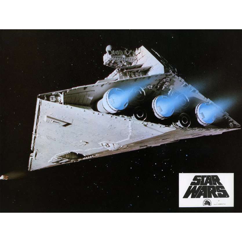 STAR WARS - LA GUERRE DES ETOILES Photo de film N05-EN - 21x30 cm. - 1977 - Harrison Ford, George Lucas