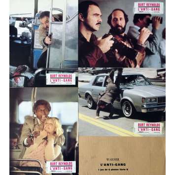 SHARKY'S MACHINE Lobby Cards x5 - 9x12 in. - 1981 - Burt Reynolds, Rachel Ward