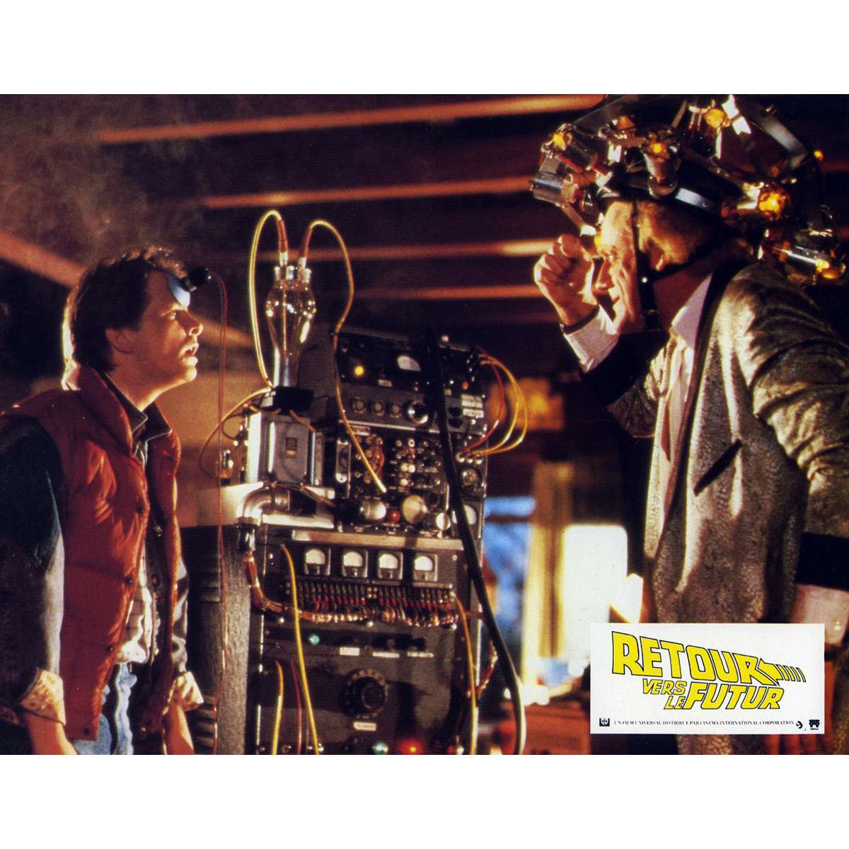 BACK TO THE FUTURE Lobby Card 9x12 in.