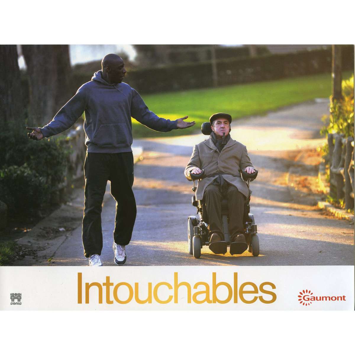 THE INTOUCHABLES Lobby Card 9x12 in.