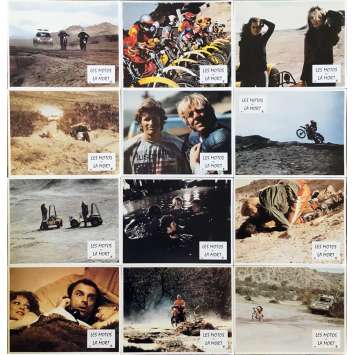 A GREAT RIDE Lobby Cards x12 - 9x12 in. - 1979 - Don Hulette, Marc Alaimo