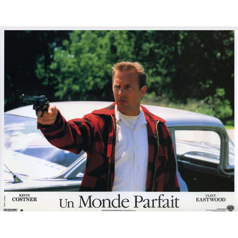 UN MONDE PARFAIT Photo de film N02 - 21x30 cm. - 1993 - Kevin Costner, Clint Eastwood