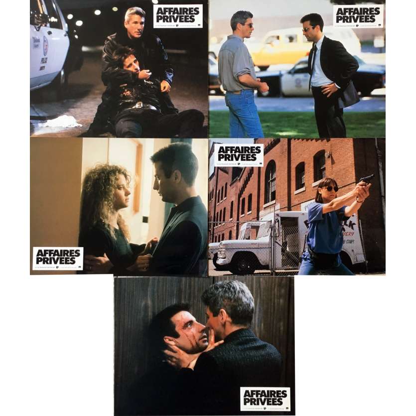 AFFAIRES PRIVEES Photos de film x5 - 21x30 cm. - 1990 - Richard Gere, Mike Figgis