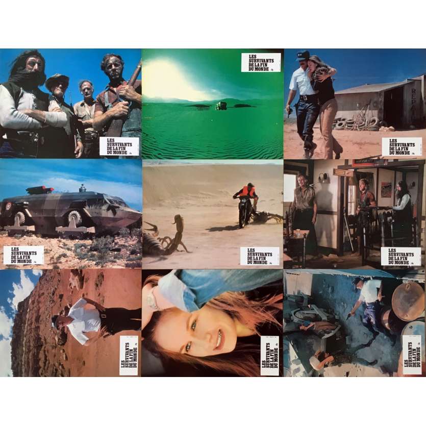 DAMNATION ALLEY Original Lobby Cards x12 - 9x12 in. - 1977 - Jack Smight, Jan-Michael Vincent