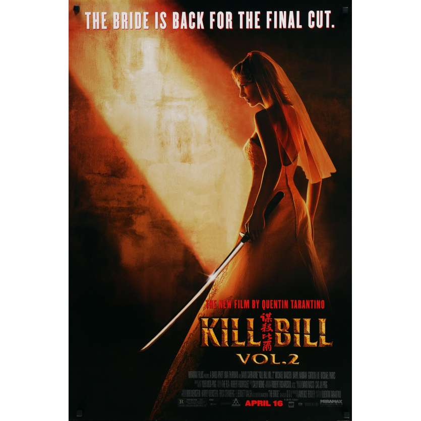 Affiche de KILL BILL 2 Préventive