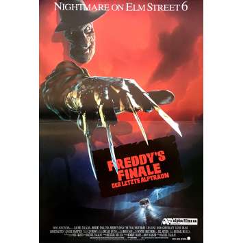 LA FIN DE FREDDY Affiche de film - 40x60 cm. - 1991 - Robert Englund, Wes Craven