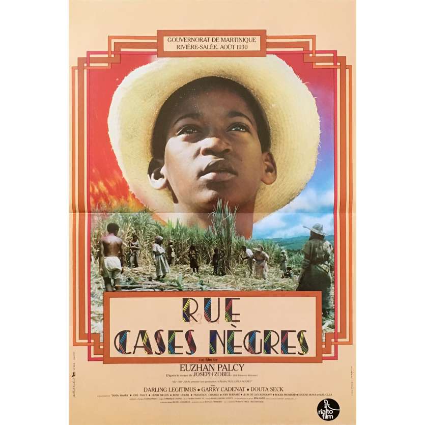 SUGAR CANE ALLEY Original Movie Poster - 15x21 in. - 1983 - Euzhan Palcy, Garry Cadenat