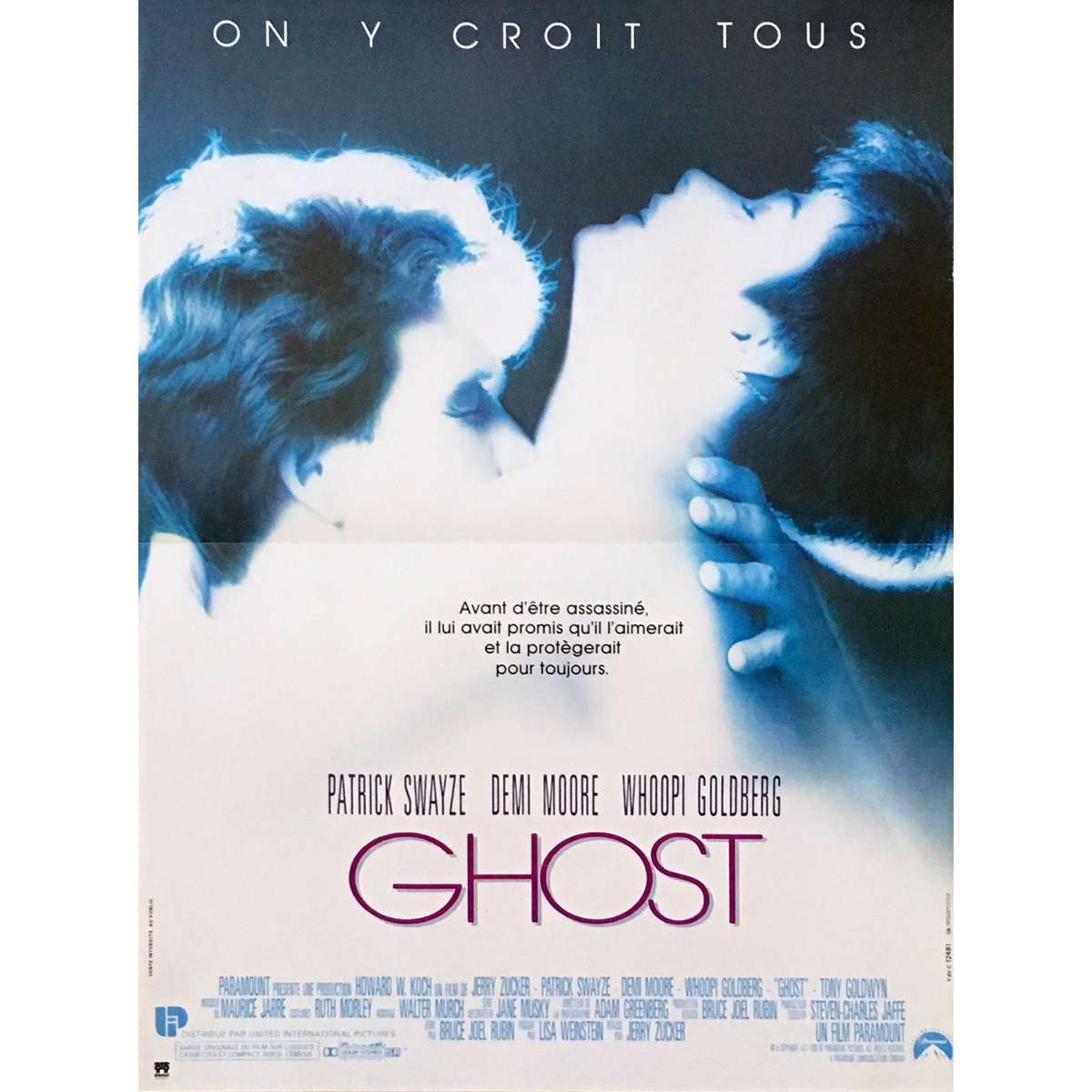 GHOST Movie Poster 15x21 in.