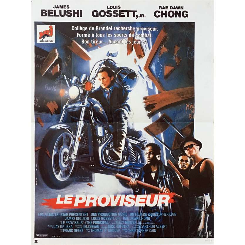 LE PROVISEUR Affiche de film - 40x60 cm. - 1987 - Jim Belushi, Christopher Cain