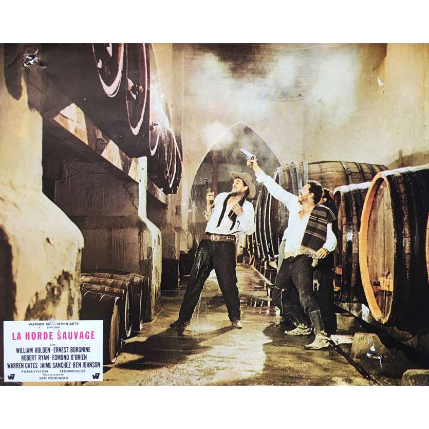 THE WILD BUNCH Original Lobby Card N01 - 9x12 in. - 1969 - Sam Peckinpah, Robert Ryan