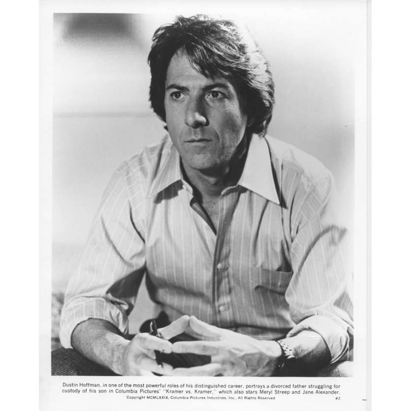 KRAMER CONTRE KRAMER Photo de presse N01 - 20x25 cm. - 1979 - Dustin Hoffman, Robert Benton