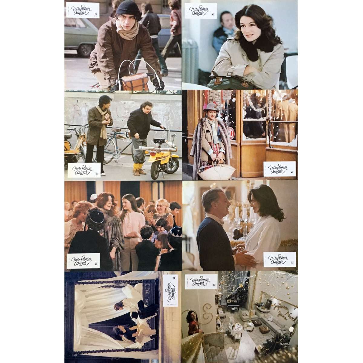 Mon Premier Amour Lobby Cards 9x12 In