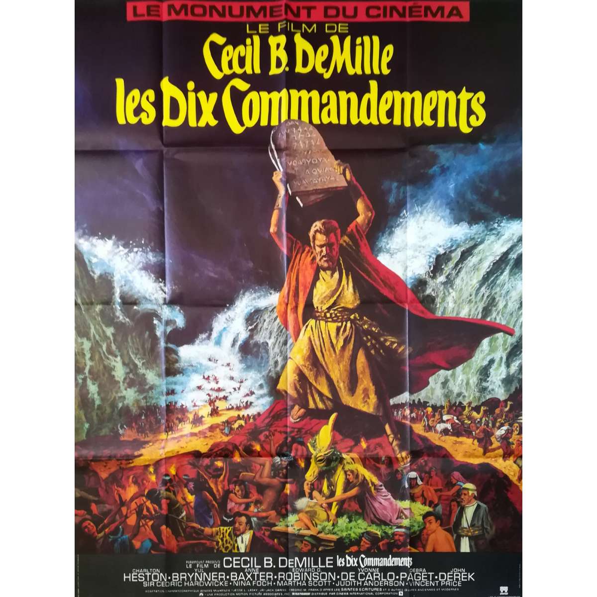 Affiche De LES DIX COMMANDEMENTS / THE TEN COMMANDMENTS