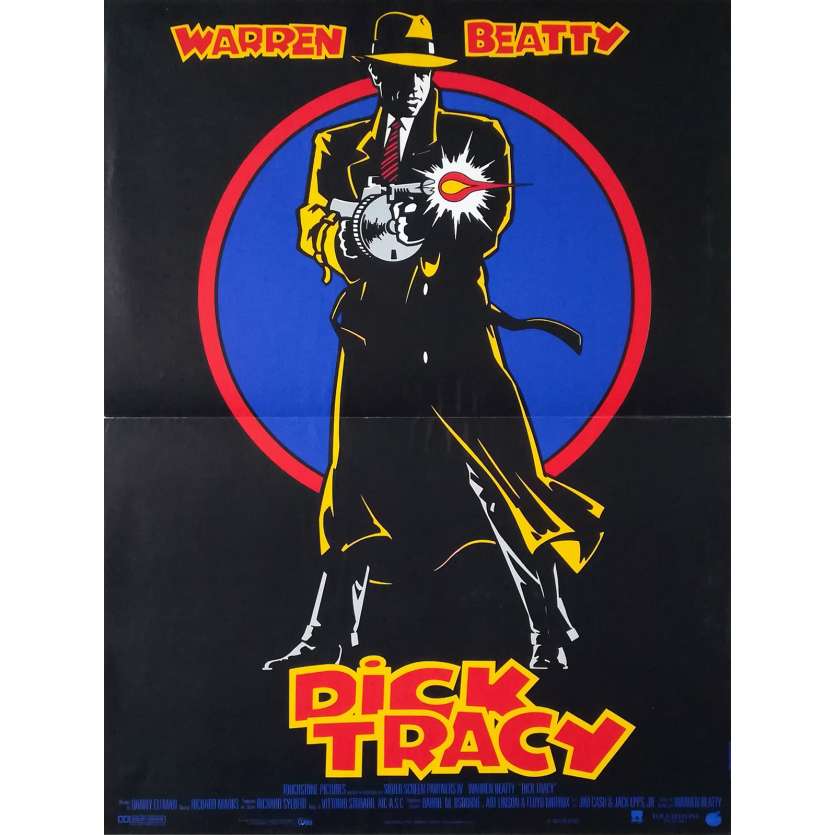 DICK TRACY Affiche de film - 40x60 cm. - 1990 - Al Pacino, Warren Beatty