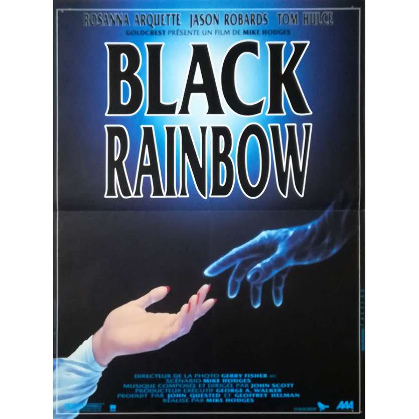 BLACK RAINBOW Affiche de film  - 40x60 cm. - 1989 - Rosanna Arquette, Mike Hodges