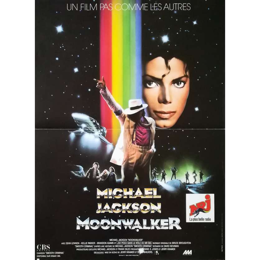 MOONWALKER Affiche de film - 40x60 cm. - 1988 - Michael Jackson, Jerry Kramer