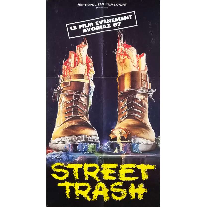 STREET TRASH Original Movie Poster - 23x63 in. - 1987 - Jim Muro, Mike Lackey