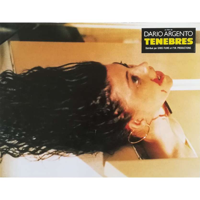 TENEBRES Photo de film N01 - 21x30 cm. - 1982 - John Saxon, Dario Argento