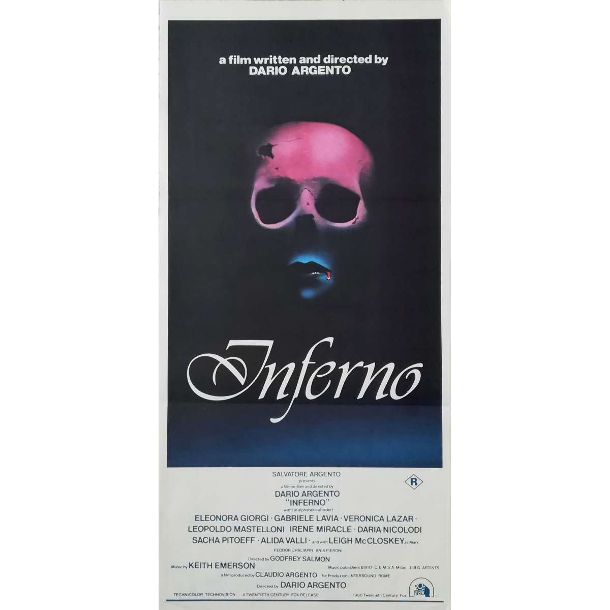 INFERNO Movie Poster 13x30 in.