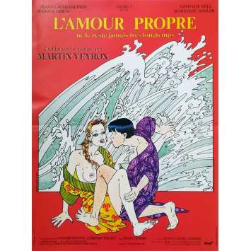 L'AMOUR PROPRE Affiche de film - 40x60 cm. - 1985 - Jean-Luc Bideau, Martin Veyron