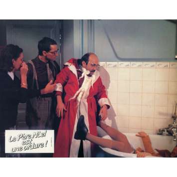 LE PERE NOEL EST UNE ORDURE Photo de film N01 - 21x30 cm. - 1982 - Thierry Lhermitte, Jean-Marie Poiré