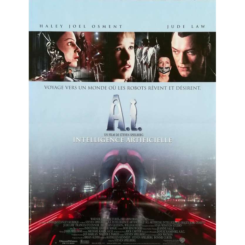 A.I. French Movie Poster 15x21 - 2001 - Steven Spielberg '