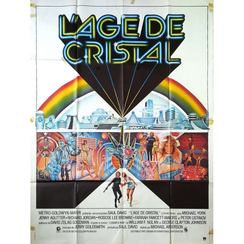 LOGAN'S RUN Movie Poster 47x63 in.